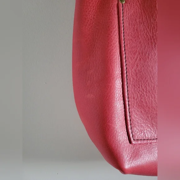 Portland Leather Goods Medium Tote Bag in Flamenco Sugar - Picture 3 of 12